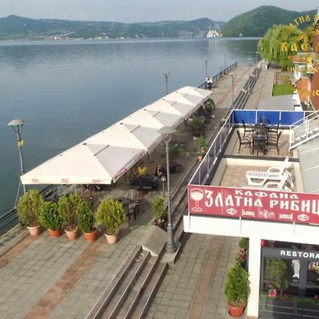 Zlatna Ribica Lejlighed Golubac Eksteriør billede