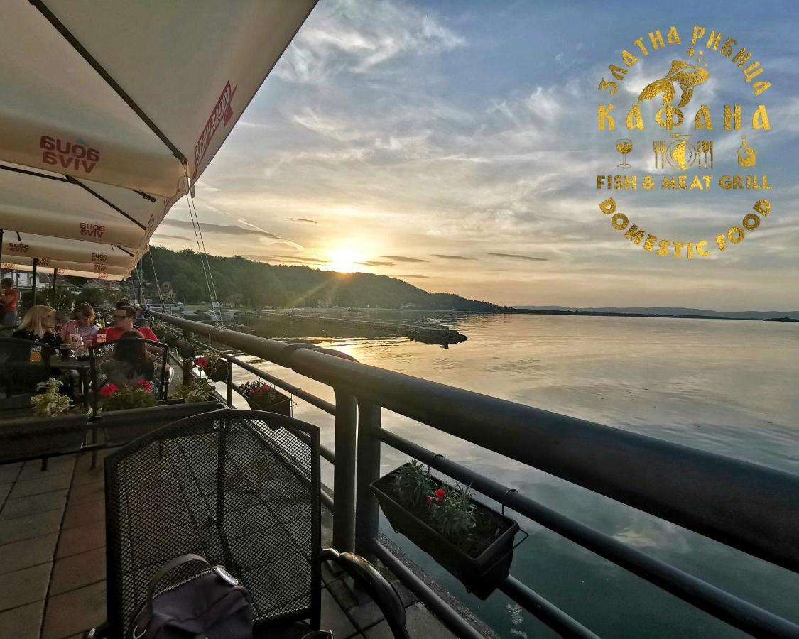 Zlatna Ribica Lejlighed Golubac Eksteriør billede